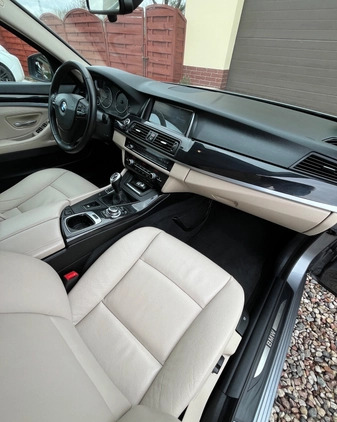 BMW Seria 5 cena 45900 przebieg: 236000, rok produkcji 2013 z Pisz małe 326